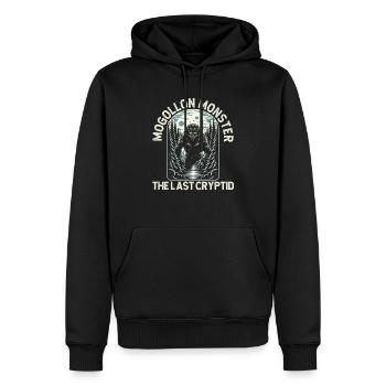 Mogollon-Monster Mythische Kryptozoologie Kryptide - Männer Premium Bio Hoodie - Schwarz - Vorne - Nico (187cm)