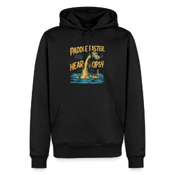Hudson River Monster Kipsy Kryptozoologie Kryptid - Männer Premium Bio Hoodie - Schwarz - Vorne - Nico (187cm)
