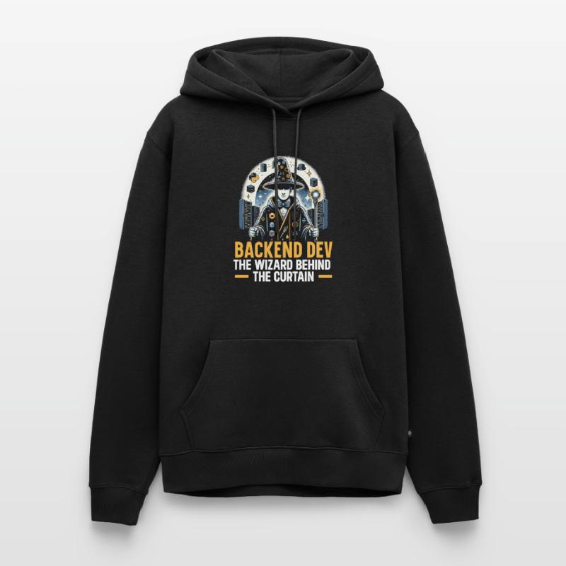 Backend Developer Programming Software Programmer Men’s Premium Organic Hoodie