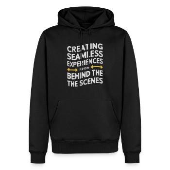 Backend-Entwickler Programmierung Softwareprogrammierer - Männer Premium Bio Hoodie - Schwarz - Vorne - Nico (187cm)