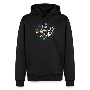 Backend-Entwickler Programmierung Softwareprogrammierer - Männer Premium Bio Hoodie - Schwarz - Vorne - Nico (187cm)