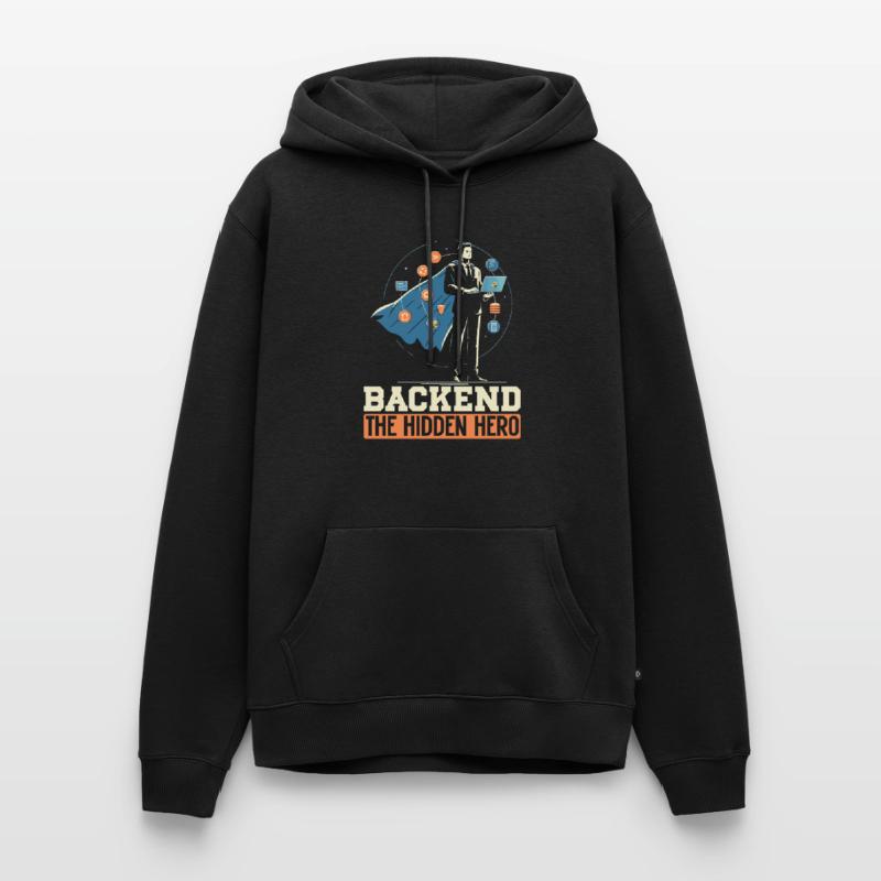 Backend-Entwickler Programmierung Softwareprogrammierer Männer Premium Bio Hoodie
