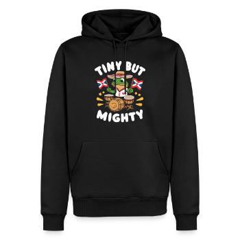 Coqui Frog Puerto Rico Pride Boricua Puerto Rican - Men’s Premium Organic Hoodie - black - Front - Nico (187cm)