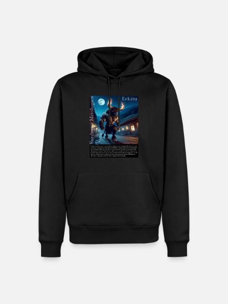 SardiniaMythological Boe01b - Men’s Premium Organic Hoodie - black
