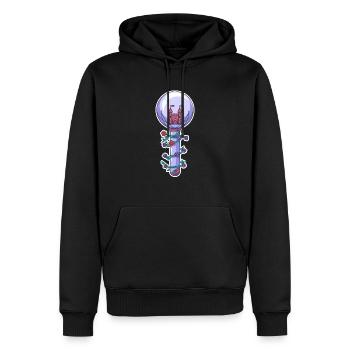 K-Pop Koreanische Popmusik Südkorea Kpop Lightstick - Männer Premium Bio Hoodie - Schwarz - Vorne - Nico (187cm)