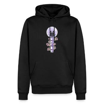 K-Pop Musique pop coréenne Corée du Sud Kpop Lightstick - Sweat à capuche Premium bio Homme - noir - Devant - Nico (187cm)