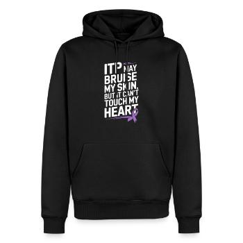 ITP Awareness Immune Thrombocytopenia Platelets - Men’s Premium Organic Hoodie - black - Front - Nico (187cm)