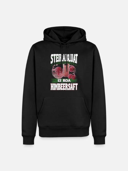 Steirablut – Strong like the real Styrian spirit - Men’s Premium Organic Hoodie - black