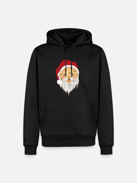 Biscuit de Noël - Sweat à capuche Premium bio Homme - noir