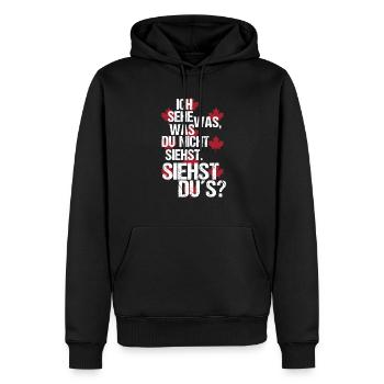 Kanada Wildnis Team Ahorn - Männer Premium Bio Hoodie - Schwarz - Vorne - Nico (187cm)