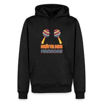 Schüttel deine Maracas - Cinco de Mayo - Männer Premium Bio Hoodie - Schwarz - Vorne - Nico (187cm)