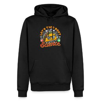 Let’s Taco Bout Science Teacher Student School - Sweat à capuche Premium bio Homme - noir - Devant - Nico (187cm)