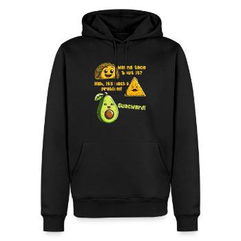 Lustiger Spruch Taco Nacho Avocado Humor Witzig - Männer Premium Bio Hoodie - Schwarz - Vorne - Nico (187cm)