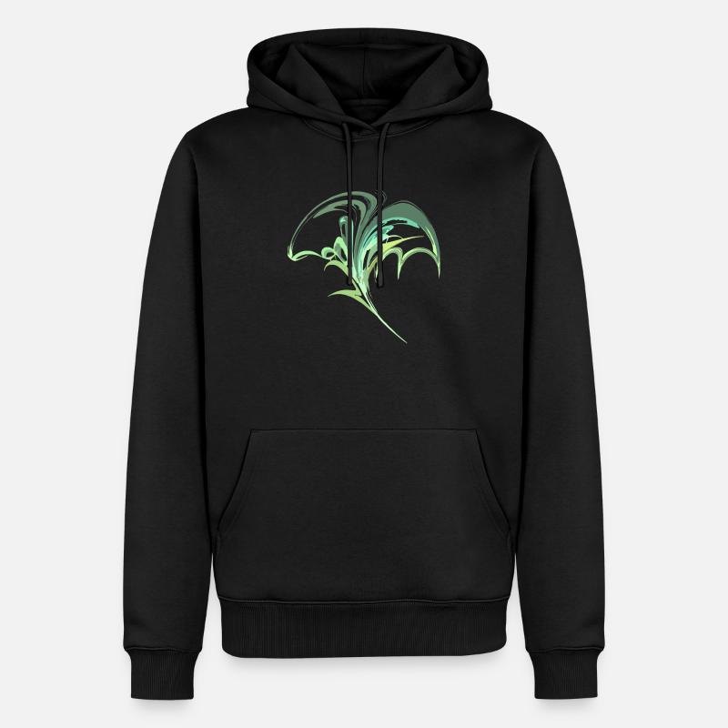 dash 2 - Männer Premium Bio Hoodie - Schwarz