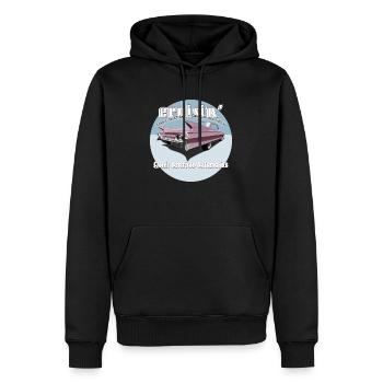 Cadillac Coupe de Ville - Men’s Premium Organic Hoodie - black - Front - Nico (187cm)