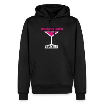 Junggesellinnenabschied - Junggesellin Abschied - Männer Premium Bio Hoodie - Schwarz - Vorne - Nico (187cm)