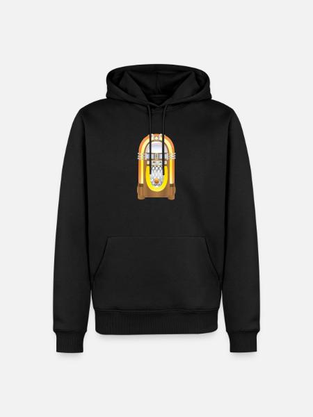 jukebox - Men’s Premium Organic Hoodie - black