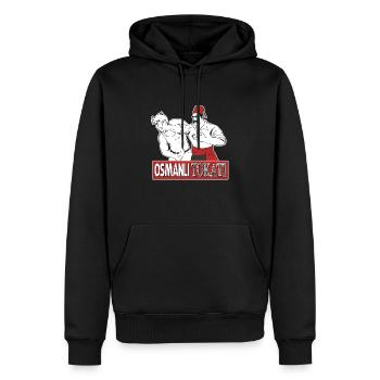 Osmanli Tokati Part III - Männer Premium Bio Hoodie - Schwarz - Vorne - Nico (187cm)