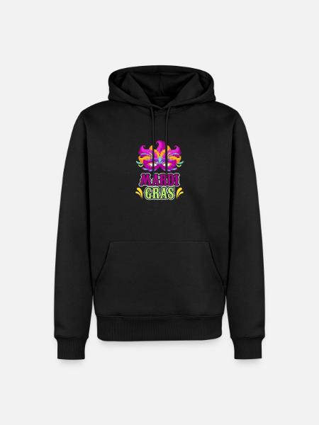 Beste Geschenkideen für Karneval - Männer Premium Bio Hoodie - Schwarz