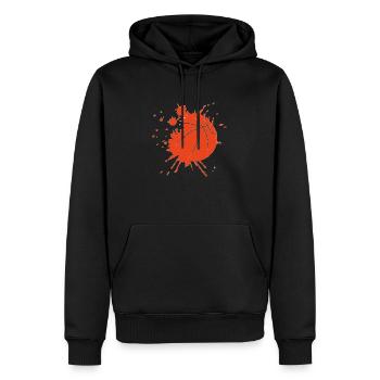 Ballon de basket - Men’s Premium Organic Hoodie - black - Front - Nico (187cm)