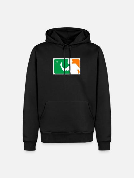 beerpong - Men’s Premium Organic Hoodie - black