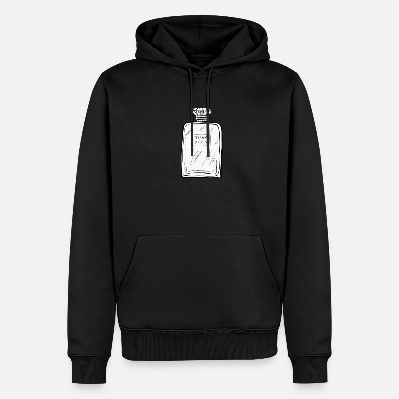 parfum - Sweat à capuche Premium bio Homme - noir