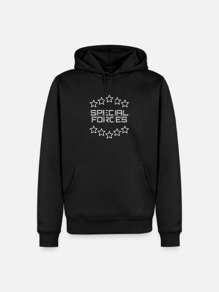 SPECIALFORCES - Men’s Premium Organic Hoodie - black