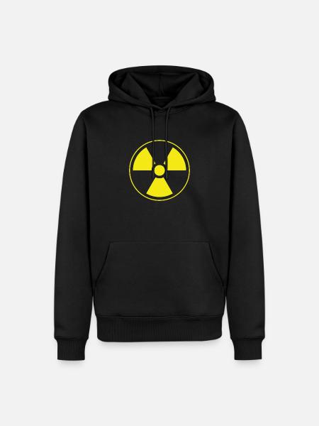 Radioactive - Men’s Premium Organic Hoodie - black