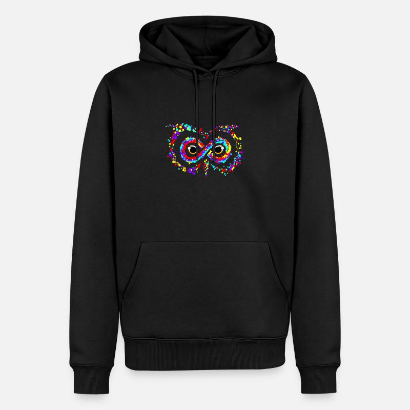 Unendlich besessen - Männer Premium Bio Hoodie - Schwarz
