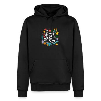 Best Mom Best Mom - Männer Premium Bio Hoodie - Schwarz - Vorne - Nico (187cm)
