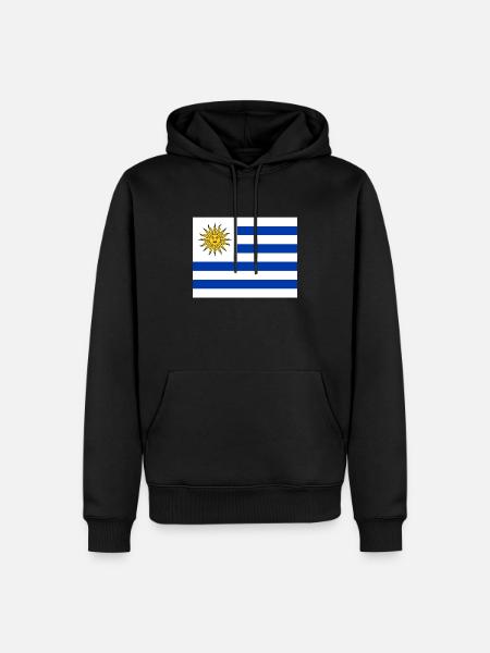 Uruguayo - Men’s Premium Organic Hoodie - black