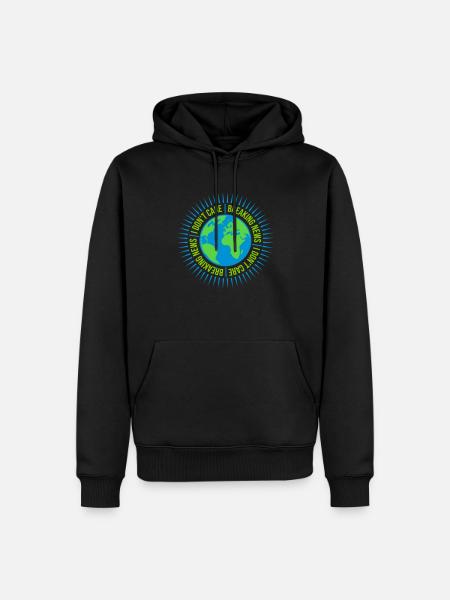 Breaking news don't - Men’s Premium Organic Hoodie - black
