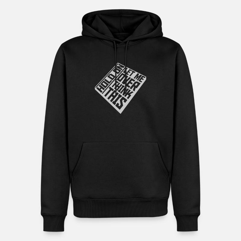 Permettez-moi d’exagérer - Sweat à capuche Premium bio Homme - noir