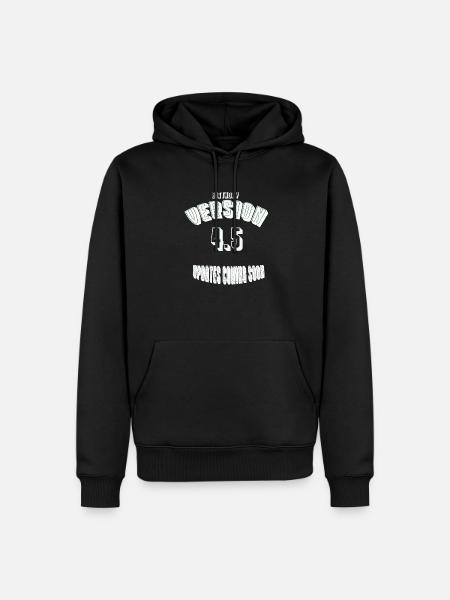 Birthday45 - Männer Premium Bio Hoodie - Schwarz
