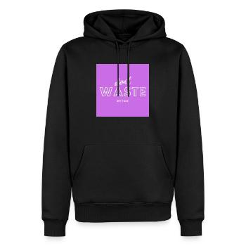 cold smooth tasty 11 - Männer Premium Bio Hoodie - Schwarz - Vorne - Nico (187cm)
