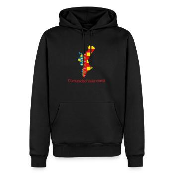 Comunidadvalenciana - Männer Premium Bio Hoodie - Schwarz - Vorne - Nico (187cm)