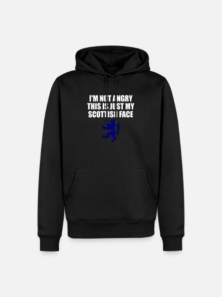 scottish - Men’s Premium Organic Hoodie - black
