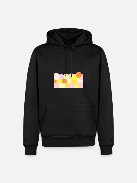 BONHEURS-BECHER - Männer Premium Bio Hoodie - Schwarz