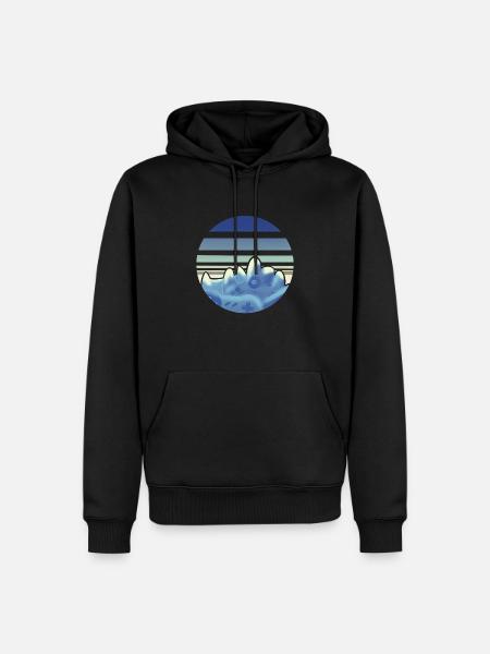 Retrogaming Gamer "" - Men’s Premium Organic Hoodie - black