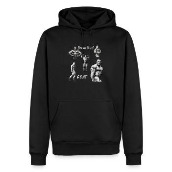 Untitled 2000 2000px 2000 2000px 2000 2000px 15 - Men’s Premium Organic Hoodie - black - Front - Nico (187cm)
