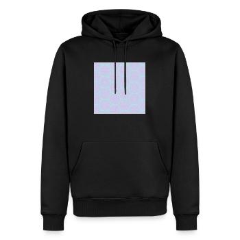 Chinesisches Muster - Männer Premium Bio Hoodie - Schwarz - Vorne - Nico (187cm)
