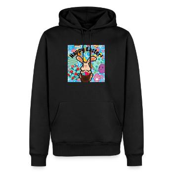 Frohe Weihnachten, Weihnachten. - Männer Premium Bio Hoodie - Schwarz - Vorne - Nico (187cm)