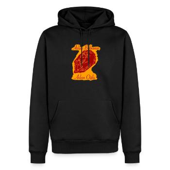 Aslan Babanın Aslan Oğlu - Männer Premium Bio Hoodie - Schwarz - Vorne - Nico (187cm)