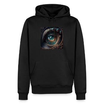 the eye by daniel costa 3 - Men’s Premium Organic Hoodie - black - Front - Nico (187cm)