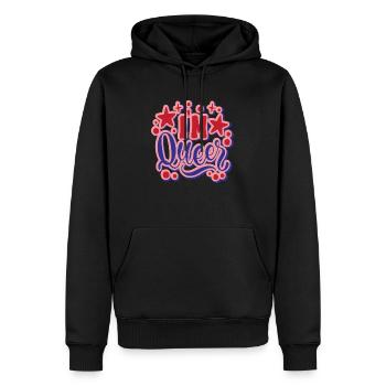 I´m Queer - Männer Premium Bio Hoodie - Schwarz - Vorne - Nico (187cm)