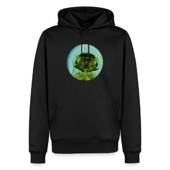 Mosquito Larve - Männer Premium Bio Hoodie - Schwarz - Vorne - Nico (187cm)