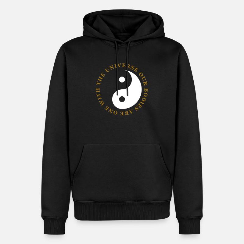 Tao - Männer Premium Bio Hoodie - Schwarz