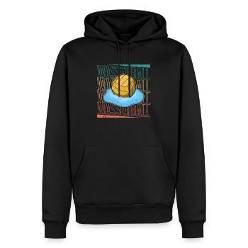 Wasserball Wassersport Wasserballer Team Sportart - Männer Premium Bio Hoodie - Schwarz - Vorne - Nico (187cm)