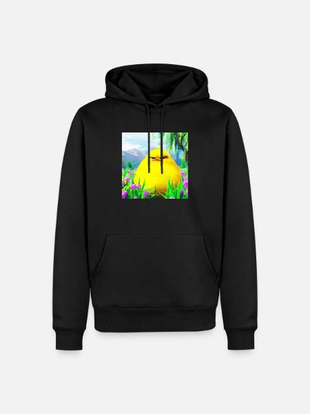 grumpie chick the original - Men’s Premium Organic Hoodie - black