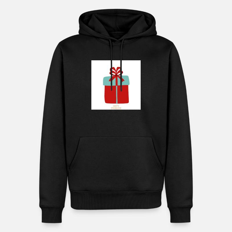 Gift Please - Sweat à capuche Premium bio Homme - noir